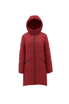Женское пальто Elema 5-12337-1-164 рябина