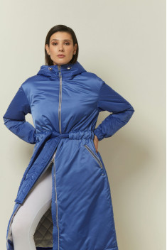 Женское пальто Elema 5-13061-1-164 василёк