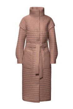 Женское пальто Elema 5-12340-1-164 тёмно-бежевый