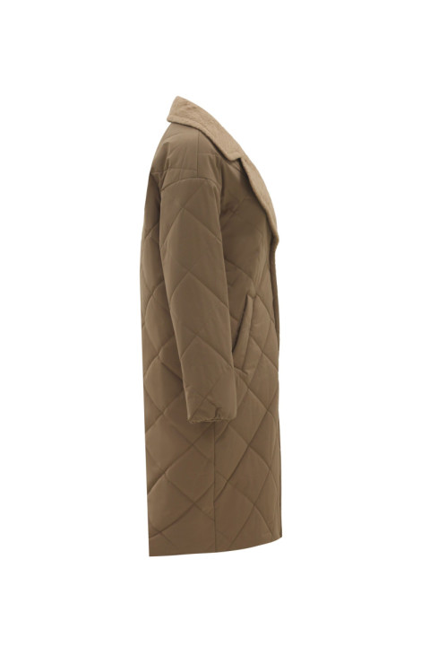 Женское пальто Elema 5-12194-1-164 бежевый