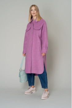 Женское пальто Elema 1-11674-1-170 сирень
