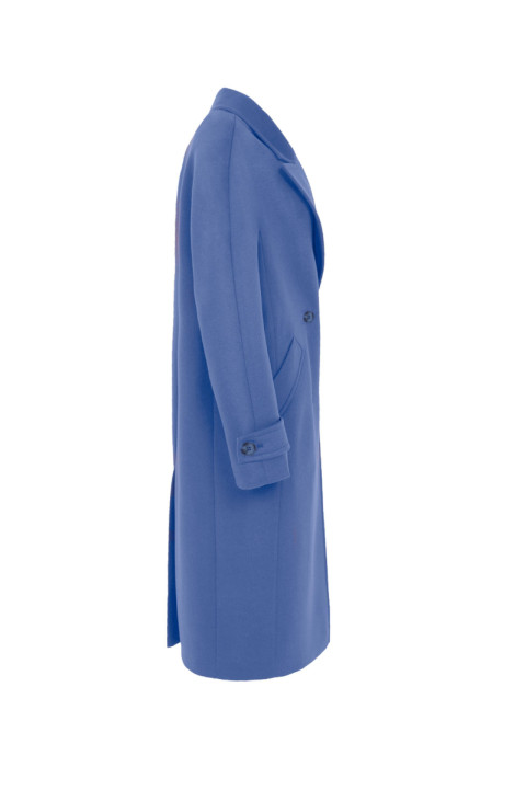 Женское пальто Elema 1-12698-1-164 серо-голубой