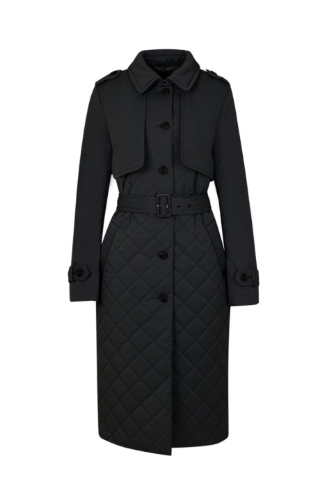 Женское пальто Elema 5-12532-1-170 чёрный