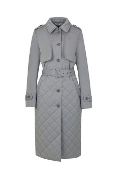 Женское пальто Elema 5-12532-1-164 серый