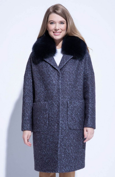 Женское пальто ElectraStyle НП4у-8023-225 графит