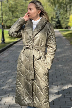 Женское пальто S.O.L O Me И8 оливковый
