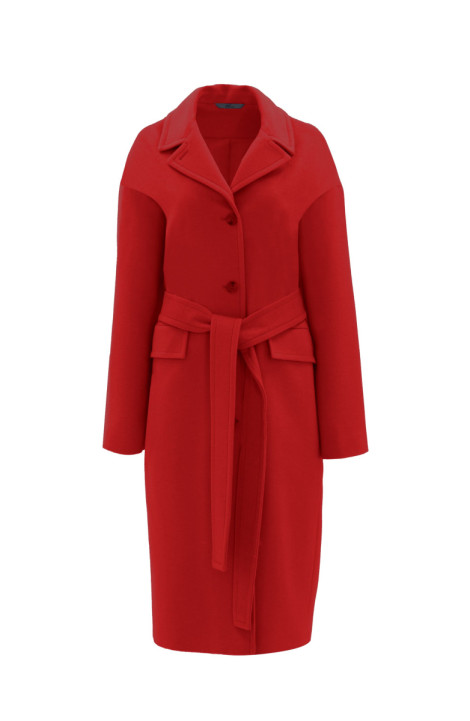 Женское пальто Elema 1-12078-1-164 красный