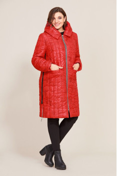 Женское пальто Магия Стиля М-2256 красный