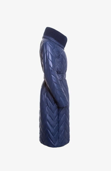 Женское пальто Elema 5-11027-1-170 тёмно-синий