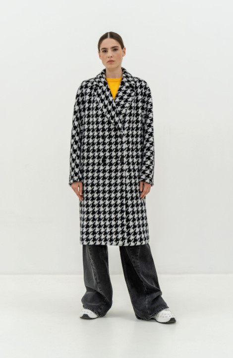 Женское пальто Elema 1-12208-1-164 принт