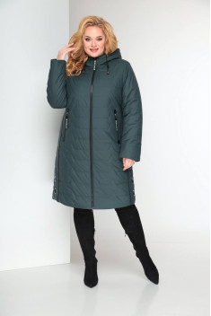 Женское пальто Shetti 2027 зеленый
