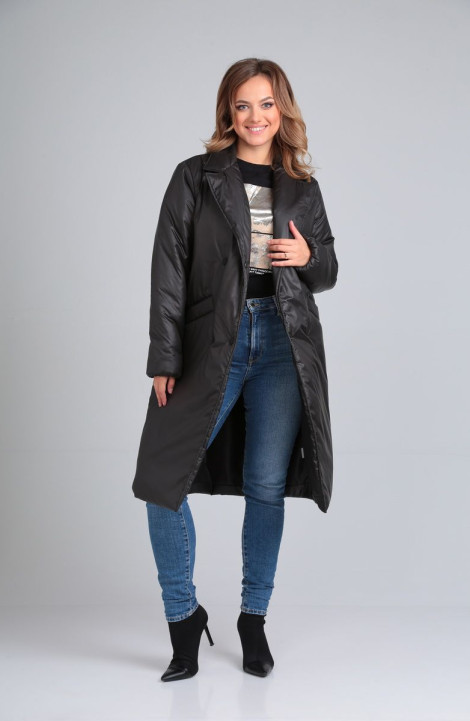 Женское пальто Modema м.1039/1 черный
