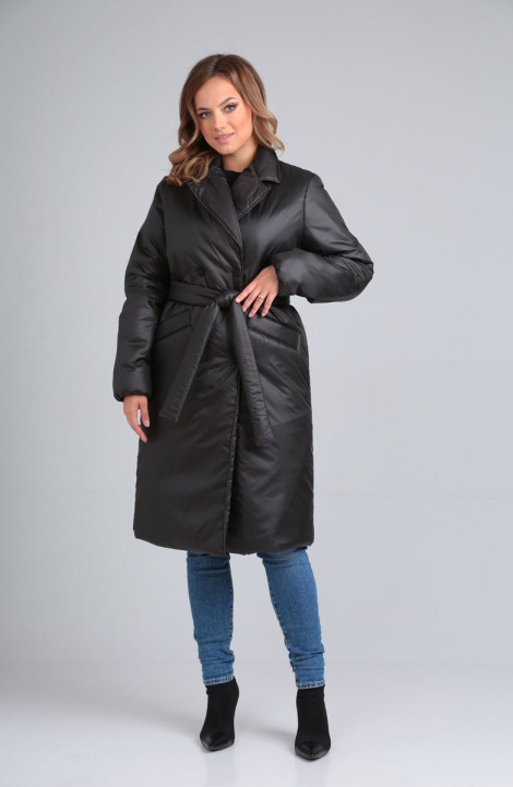 Женское пальто Modema м.1039/1 черный