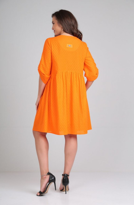 Хлопковое платье Mubliz 054 оранж