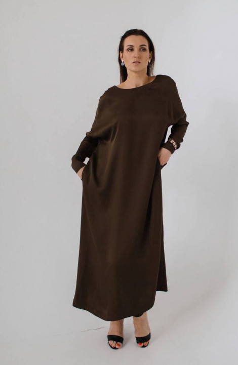 Платье LA LIBERTE DMX01 коричневый(164)