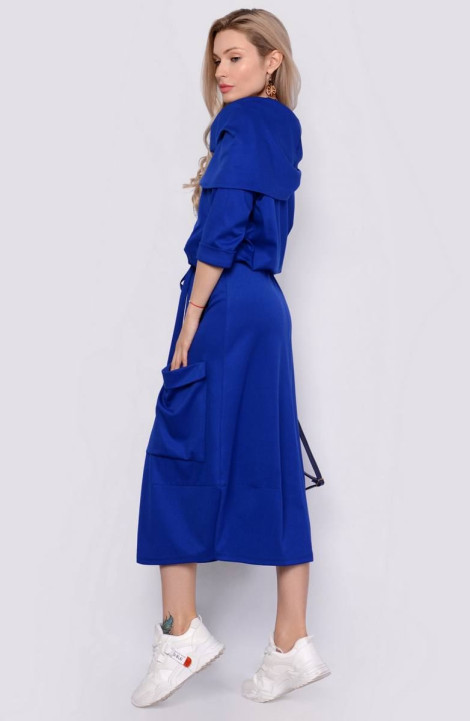 Трикотажное платье Patriciа F14835 ярко-синий