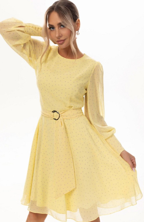 Шифоновое платье Golden Valley 4708 желтый