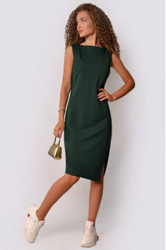 Трикотажное платье Patriciа F15103 зеленый