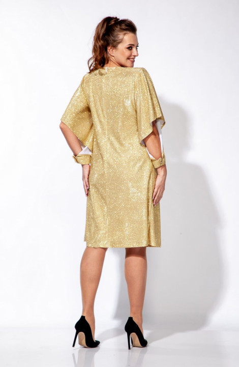 Трикотажное платье Belinga 1096 золото