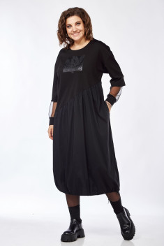 Хлопковое платье Jurimex 3032 черный