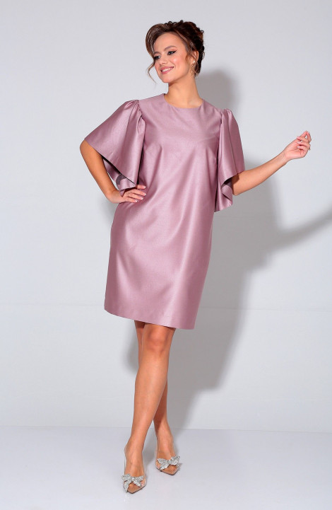 Платье Liona Style 870 розовый