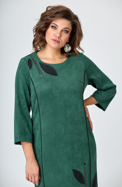 Трикотажное платье Bonna Image 775 зеленый