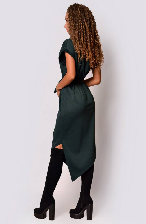Трикотажное платье Patriciа NY15074 темно-зеленый