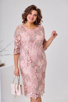 Платье Pocherk 1-001 розовый