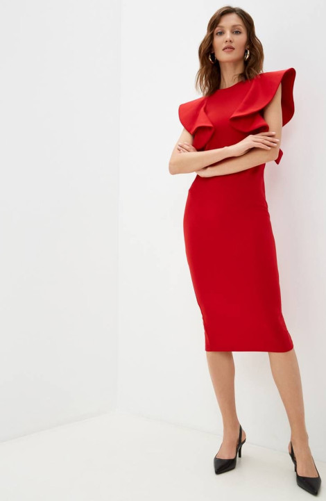 Платье Patriciа C14359 красный