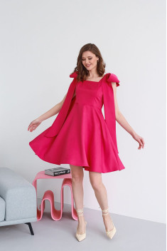 Платье AURA of the day 3085-Р ярко-розовый