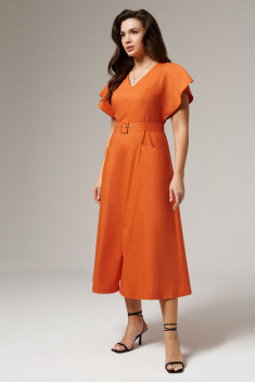Платье Панда 143683w оранжевый