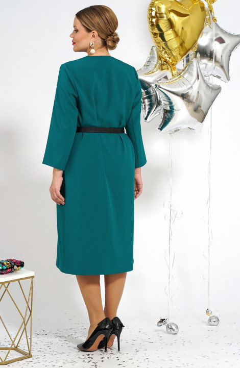 Платье Alani Collection 2016 темно-зеленый