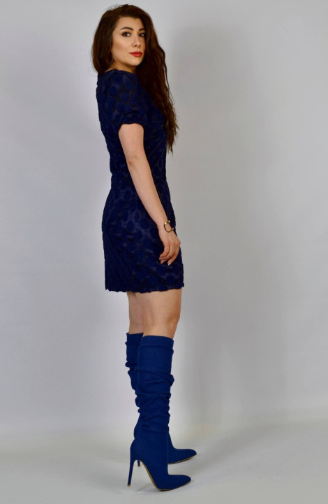Платье Patriciа 01-5351 темно-синий