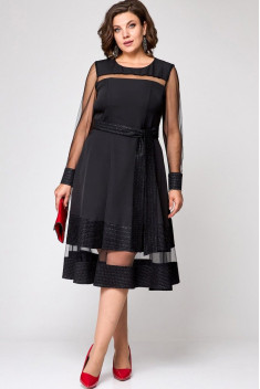 Платье EVA GRANT 7310 черный
