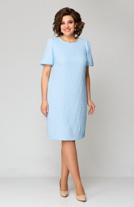Платье Pocherk 1-035 голубой