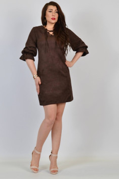 Платье Patriciа 01-5241 коричневый