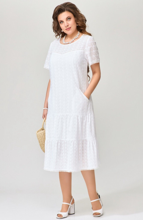 Платье Fita 1651 белый