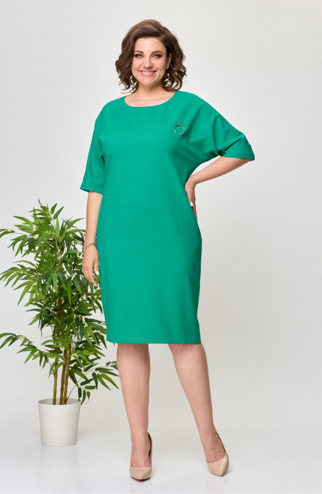 Платье Pocherk 1-046 зелень