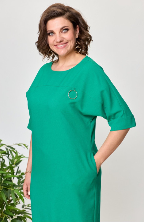Платье Pocherk 1-046 зелень