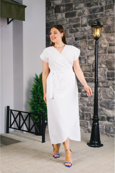 Платье MONA STYLE FASHION&DESIGN 21039 белый