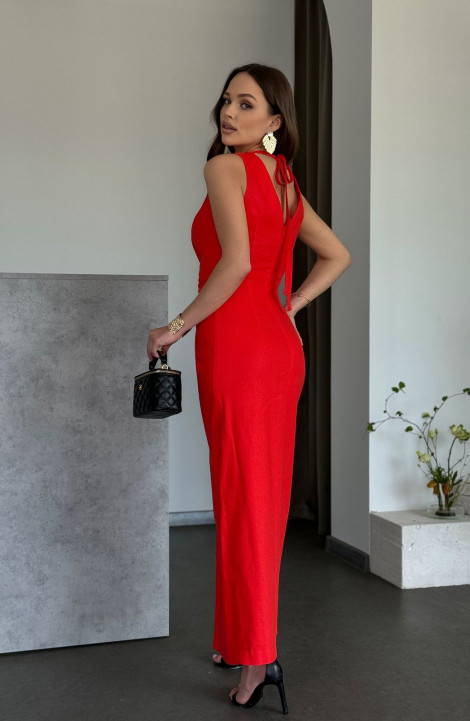 Платье Dilana VIP 2035 красный