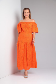 Платье TVIN 7806 оранжевый