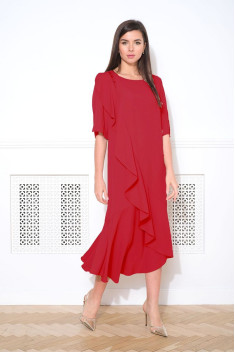Платье Faufilure С1048 красный