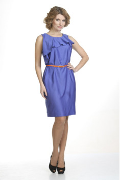 Платье Liona Style 427 синий