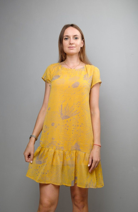 Платье Mita ЖМ1041А желтый