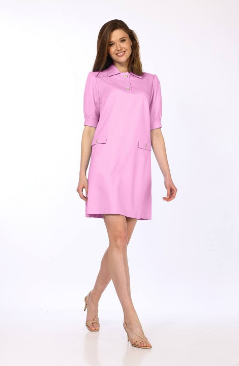 женские платья Vilena 796 розовый