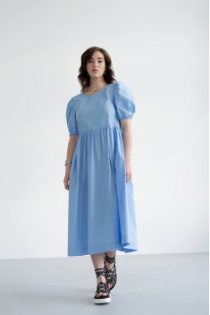 женские платья JRSy 2137 голубой