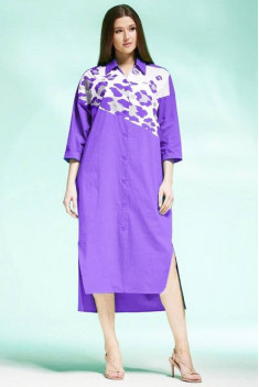 Платье Faufilure С1433 фиолетовый