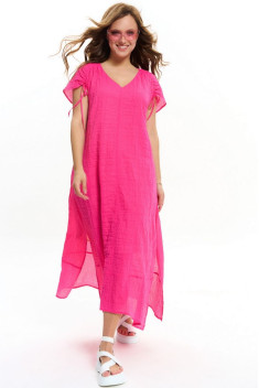 Хлопковое платье AVE RARA 5031 ярко-розовый