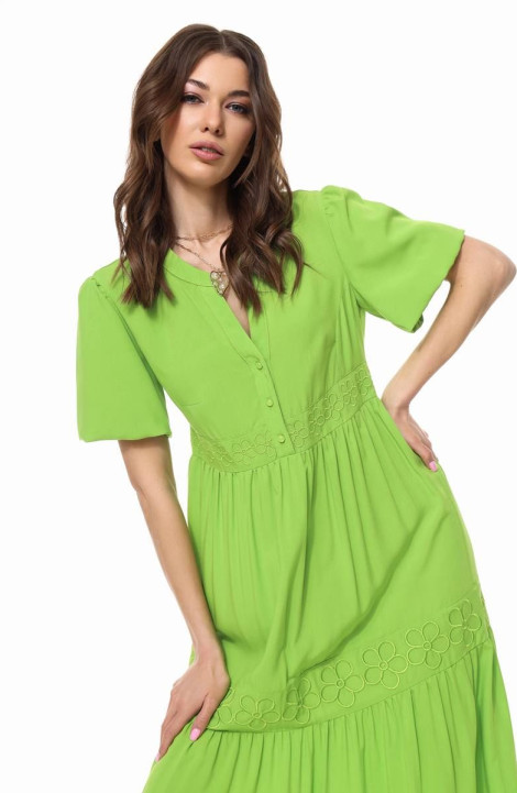 Платье Kaloris 2010-2 зеленый